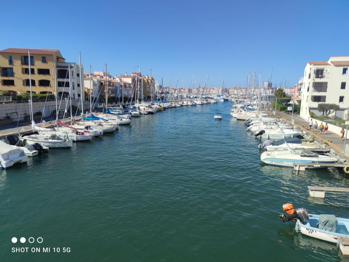 Studio Cabine Ile Des Pecheurs Cap D'Agde Tennis Eksteriør billede